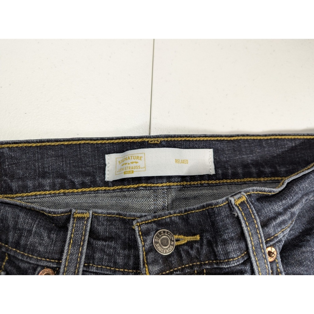 Levi's Strauss‎ Relaxed Fit Denim Jeans Mens 30x32 Signature Gold Straight Leg - Picture 4 of 16